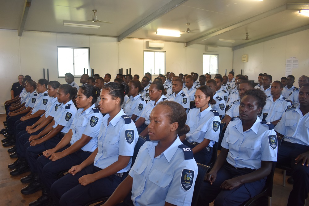 RSIPF second recruit group for 2019 starts training | Royal Solomon